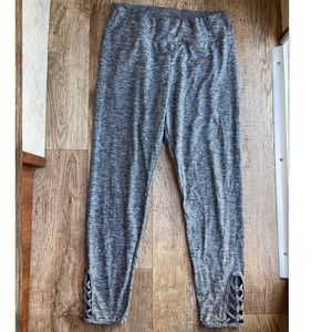 No Boundaries Gray Buttersoft Leggings, XL